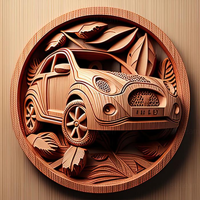 3D model Nissan Micra (STL)